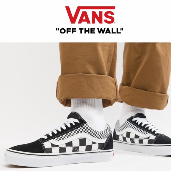 {keywor d} scarpe mix checker old skool vans scarpe mix checker old skool